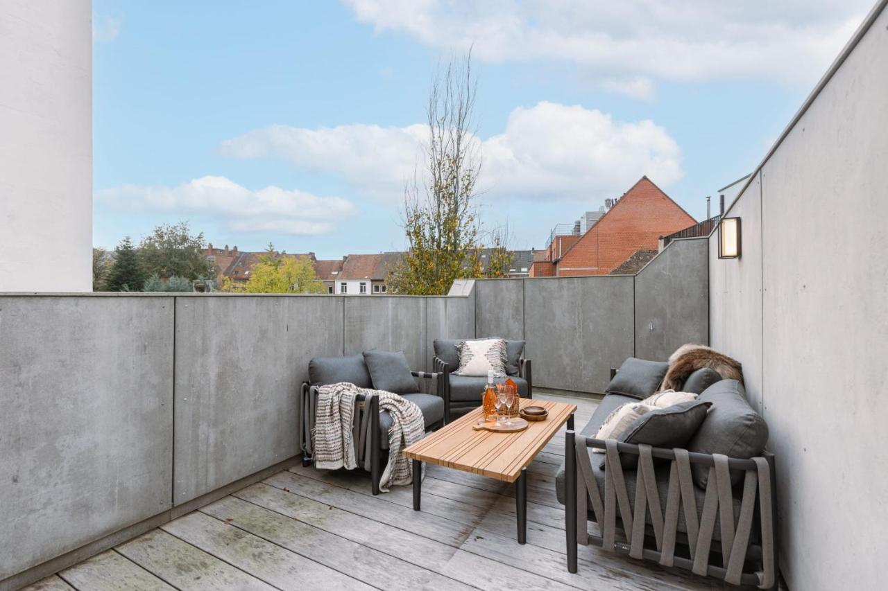 Beautiful Luxurious Mansion With Several Terraces Kortrijk Zewnętrze zdjęcie